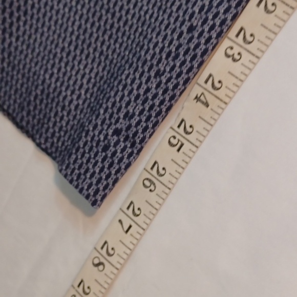 Vanhuesen Tweed Blue & White Casual Pants Sz 16 Stretch - Picture 8 of 8